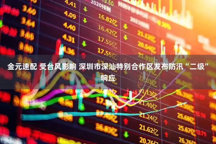金元速配 受台风影响 深圳市深汕特别合作区发布防汛“二级”响应